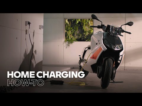Come caricare il tuo scooter elettrico BMW CE 04 a casa
