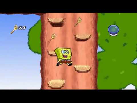 SpongeBob SquarePants SuperSponge (PS1) Level 1-2 Sandy's Tree Dome Speedrun