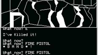 DRAGON 32 - WAXWORKS  - ADVENTURE INTERNATIONAL - 1985