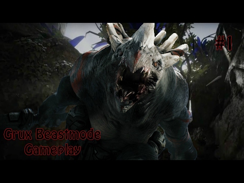 Paragon: Grux || "Beastmode" Full Match Gameplay