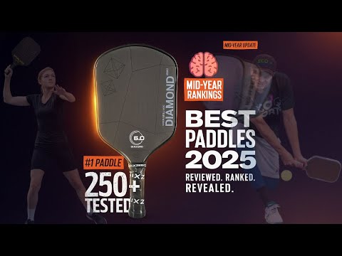 Best Pickleball Paddles of 2025 (Mid-Year Review After 250+ Tests!)