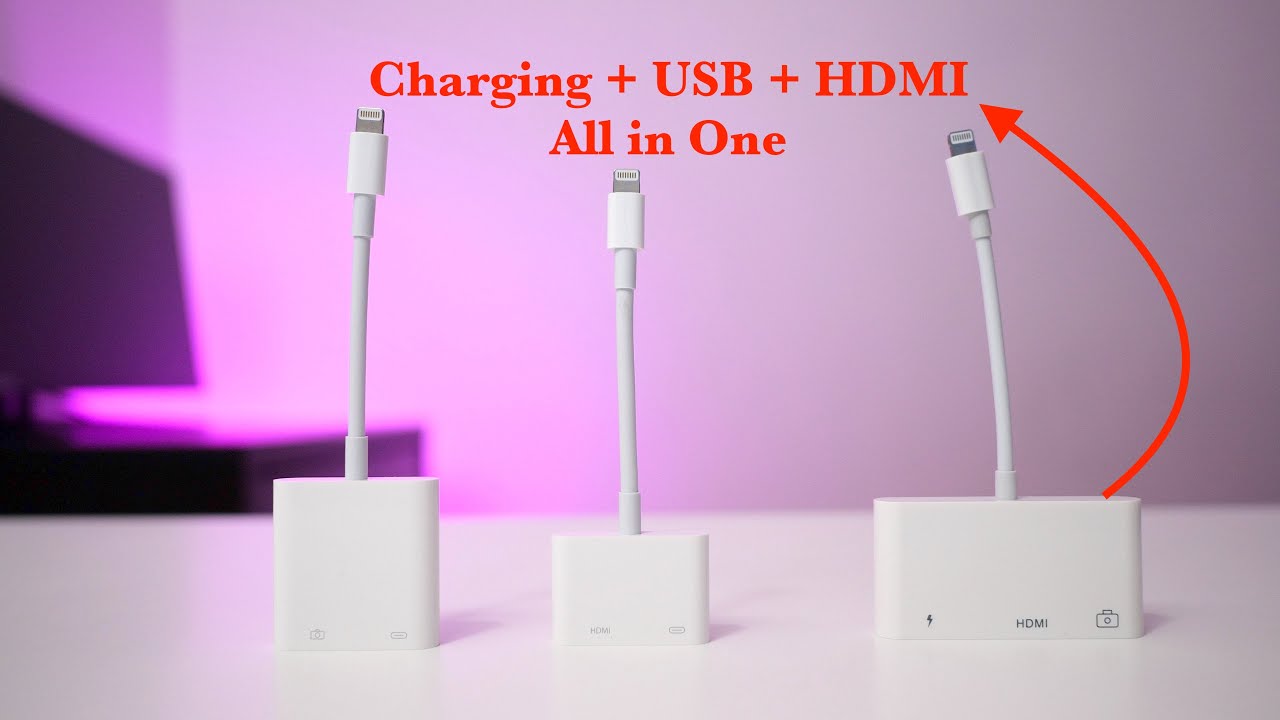 Lightning to USB and HDMI adapter-It actually works!