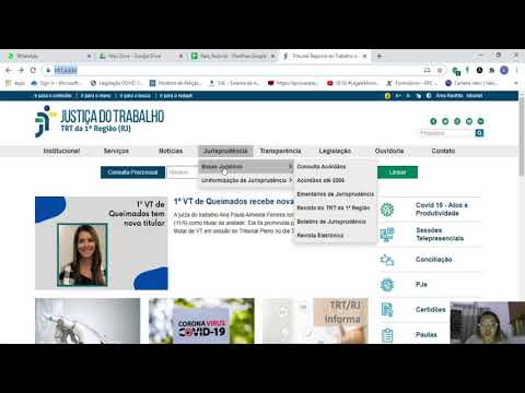 DICA   Consulta de Jurisprudência TRTRJ