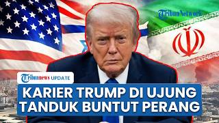 Karier Politik Trump di Ujung Tanduk, Tingkat Kepuasan Merosot ke Titik Terendah Gegara Perang Iran