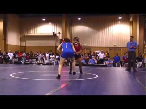 FILA Junior 63kg - Brieana Delgado (Carolina Khaos) DEC Stephany-Sarara Mix (Hawaii) 2-0, 1-1