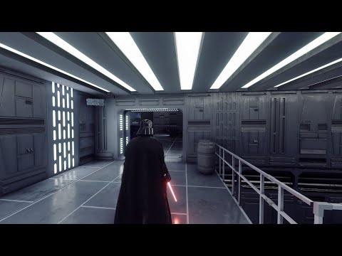 Vader Defends the Death Star | No HUD Star Wars Battlefront 2 | Heroes vs Villains | HvV