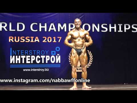 Sergey Netesanov - Сергей Нетесанов – Masters Over 40 - Prejudging - NABBA World Championship 2017