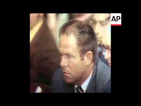 SYND 31-7-73 HALDERMAN QUESTIONED BY THE SENATE WATERGATE COMMITTEE
