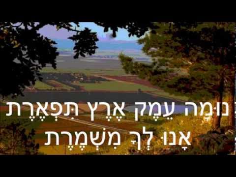 שיר עד - שיר העמק - נתן אלתרמן | דניאל סמבורסקי | בביצוע שלישיית שריד - Shir ha'Emek
