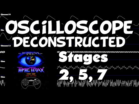 Time Trax - Stages 2, 5, 7 - Oscilloscope Deconstruction