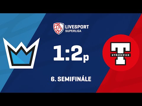 6. semifinále | Předvýběr.CZ Florbal MB - Tatran Střešovice 1:2p