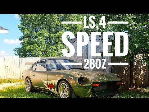 V8 4-speed Datsun 280z update