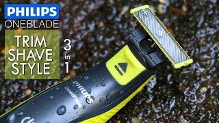 A HYBRID TRIMMING & SHAVING SOLUTION BY PHILIPS - OneBlade