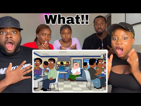 BLACK FAMILY REACT TO Family Guy Roasting Everything Black