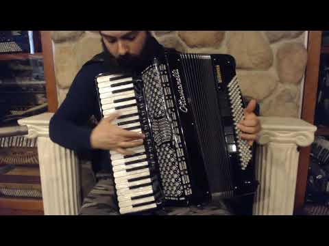 5337  - Black Ottavianelli Musette Piano Accordion LMMM 41 120 $3499