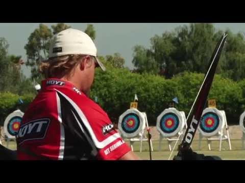 A FITA end with SoCal Champion Brady Ellison