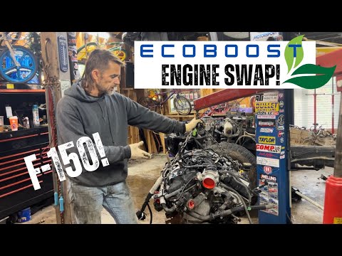 F-150 EcoBoost Engine Swap in 1 DAY!!!