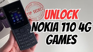 How to Unlock Nokia 110 4G Games | Nokia 110 4G games unlock code | Nokia code game unlock