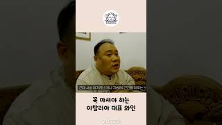 꼭 마셔야 되는 이탈리아 대표 와인🍷 #Shorts