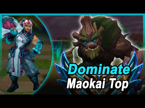 See how I dominate a Challenger Maokai.