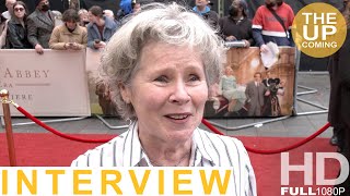 Imelda Staunton Downton Abbey: A New Era premiere interview video