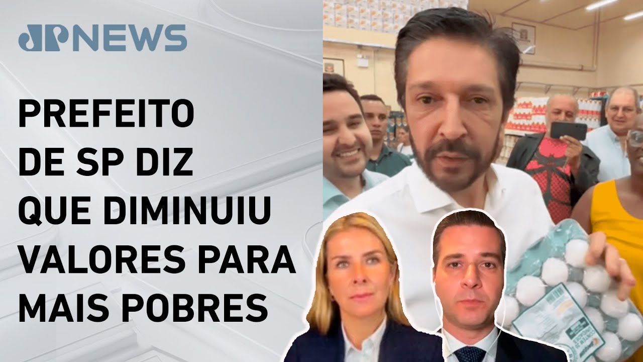 Ricardo Nunes ironiza fala de Lula sobre preço dos ovos; Deysi Cioccari e Beraldo comentam