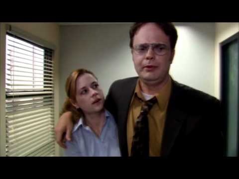 The Office - Dwight flirting with Pam