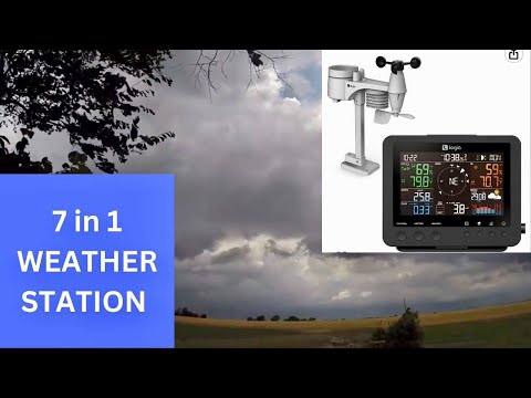 Logia 7-in-1 Weather Station Installation & Review - Storms Rolling in!!