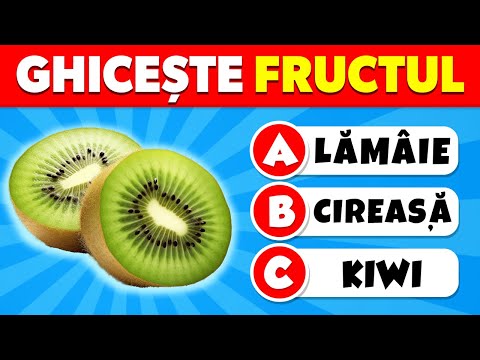 Ghicește Fructul  | Ușor, Mediu, Greu, Imposibil 🍍🍎🍓