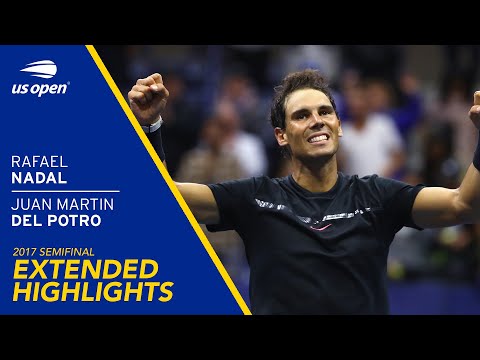 Rafael Nadal vs Juan Martin del Potro Extended Highlights | 2017 US Open Semifinal