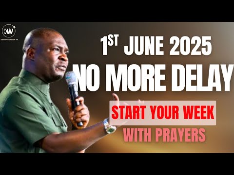 “NO MORE DELAY” MIDNIGHT PRAYER | COMMAND THE WEEK WITH  SPEED - Apostle Joshua Selman