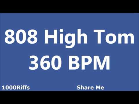808 High Tom Metronome : 360 BPM
