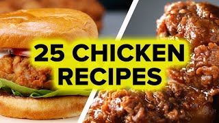 Download the video "25 Chicken Recipes"