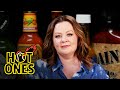 Melissa McCarthy Prepares For the Worst While Eating Spicy Wings | Hot Ones