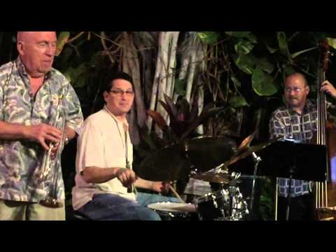 The former member of Art Blakey & Jazz Messenger Valery Ponomarev at the Jazz Peace Concert