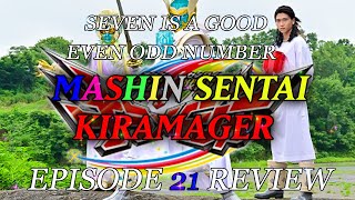 Download lagu SEVEN IS A GOOD EVEN ODD NUMBER  - Mashin Sentai Kiramager EPISODE 21 Review mp3