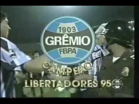 [Grêmio História TV] - Atletico Nacional 1x1 Grêmio - Copa Libertadores 1995