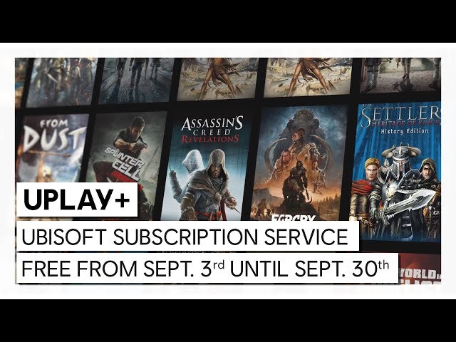 Ubisoft Uplay Subscription Service Available For Free