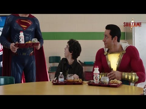 Shazam! - Superman & Shazam Meets Freddy Freeman - [HD] | Cronos Pictures