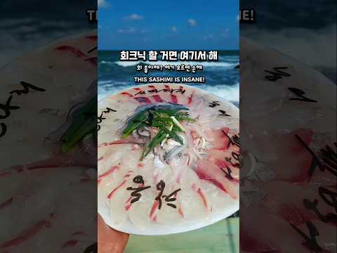 회크닉 할 거면 여기서 해 회 좋아해? 여기 모르면 손해THIS SASHIMI IS INSANE! 영상 썸네일