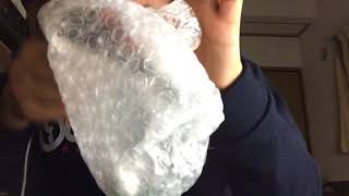 ASMRプチプチ  紙切り  ゴム