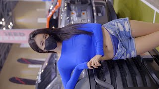 [직캠/4k] 22오토살롱위크 레이싱모델 임솔아 (Racequeen Racing model Korean ) by epoxypix