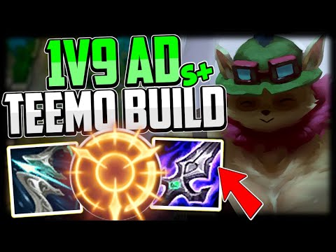 I Show you Why AD TEEMO IS BEST | How to ACTUALLY Play Teemo & CARRY Season 12 - League of Legends