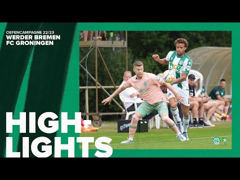 Forse nederlaag in Bremen | Highlights: Werder Bremen - FC Groningen