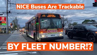 Tutorial: How To Track NICE Buses By Fleet Number