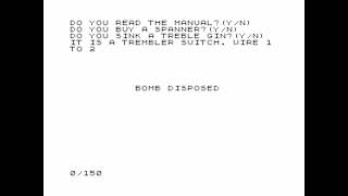 Bomb Disposal for the ZX81