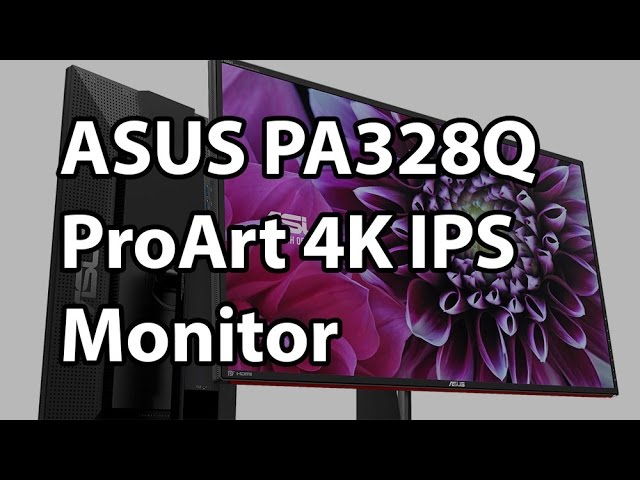 Video teaser for ASUS PA328Q 4K IPS LCD With 100% sRGB ProArt Series - CES 2015