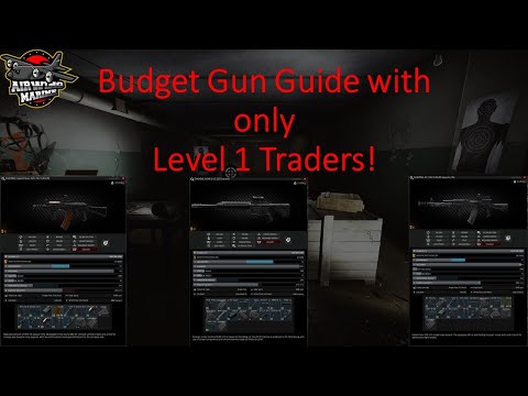 Budget Starter Guns - Level 1 Traders - Escape from Tarkov