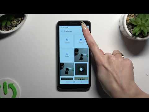 How to Add Pictures to a Text Message on ALCATEL 1B (2022)