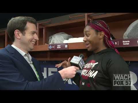 1-on-1 with Aliyah Boston after win over Arkansas